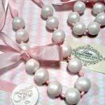 Gumball Necklace Couture Pearls..